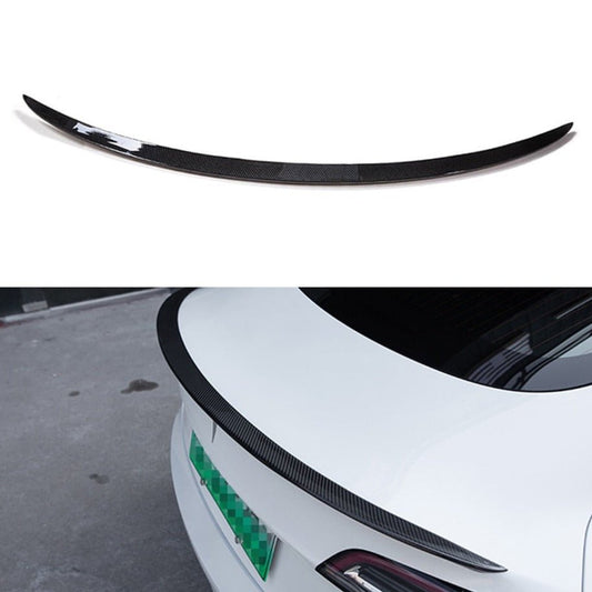 Rear trunk spoiler lip - Tesla+