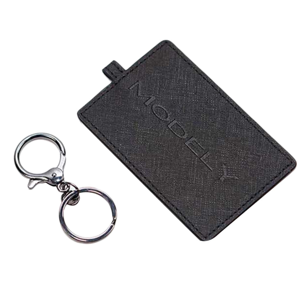 Tesla leather key card holder accessories – Tesla+